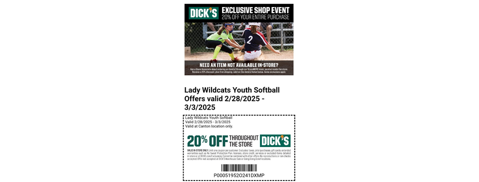 Dicks Sporting Goods Coupons 2025
